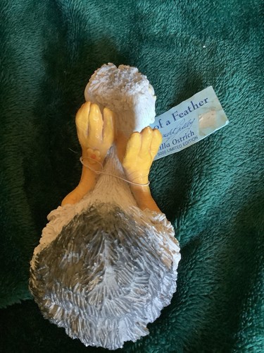 Straußen Figur Ornament Vögel einer Feder Cilla 239/5000 Limited Edition - Bild 5 von 9