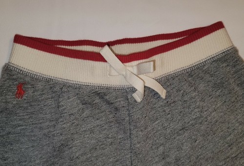 Polo RALPH LAUREN Kids LARGE 12 - 14 Grey SWEATPANTS Drawstring JOGGERS NWT $50 - Picture 3 of 12