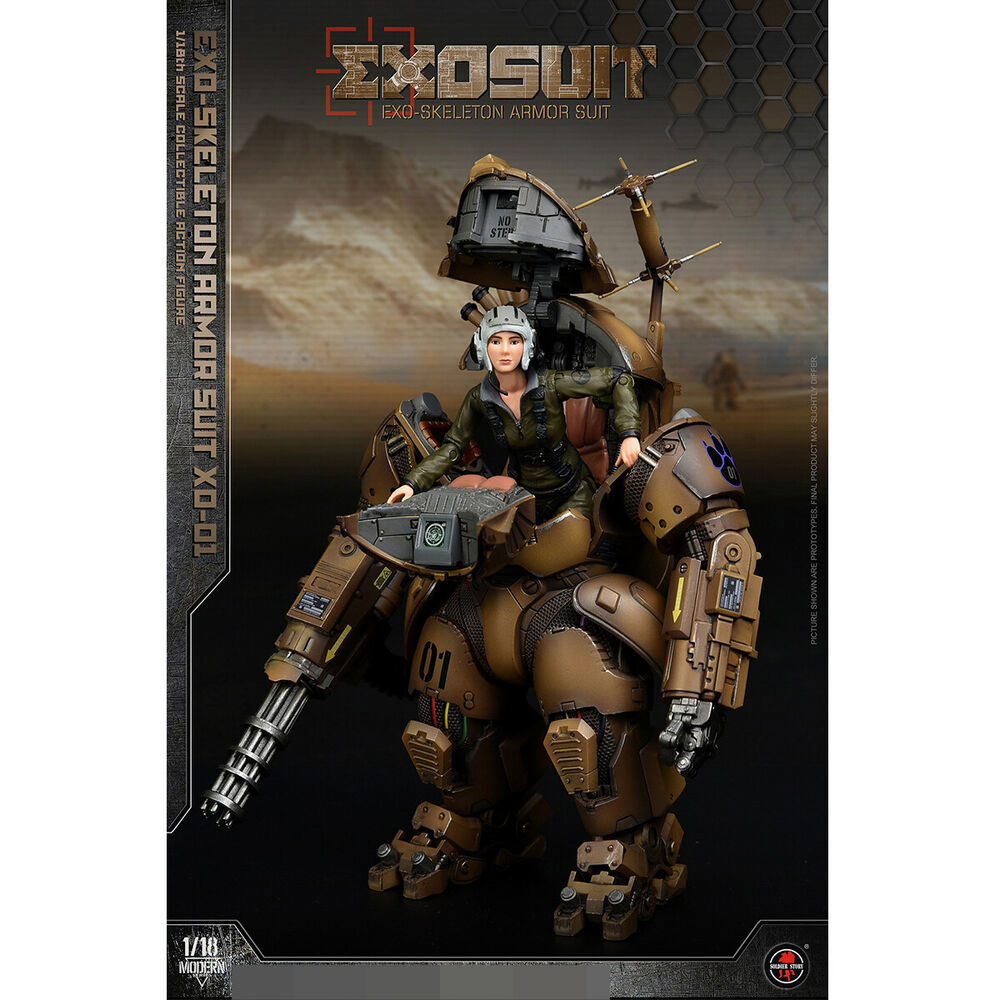 ミリタリー SoldierStory SSE001 1/18Armor Suit XO-01 SoldierStory SSE001 EXO-Skeleton Armor Suit XO-01 1/18