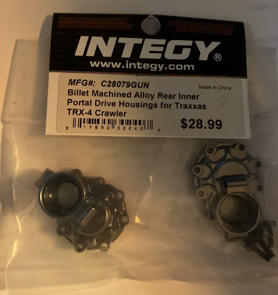 C28079GUN Integy Rear Inner Portal Drive Housings TRX4 Crawler - Image 3 of 4