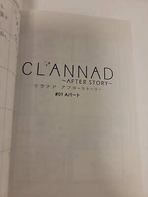 CLANNAD After Story Storyboard Art Book