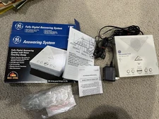 GE Digital Messaging System Model 2-9866 Answering Machine w/box & Manual