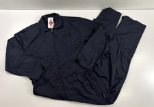 NWT X-LARGE LONG TRU-SPEC MENS 27-P FLIGHT SUIT L/S COVERALLS 2651 DK NAVY XL