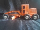 CLEARANCE - Vintage Pressed Steel TONKA Diesel No. 600 Road Grader - Orange