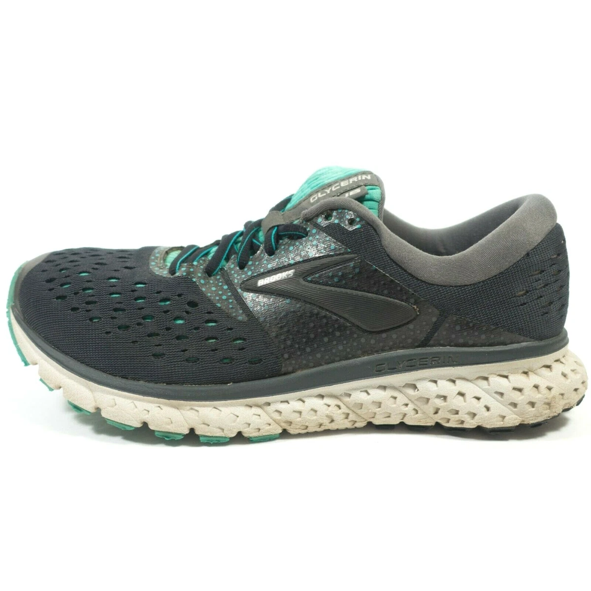 Brooks Glycerin 16 Running Shoes Women s Size 9.5 Gray Green