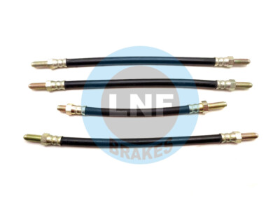 Triumph GT6 Vitesse 2 Litre MK II Brake Hose Front Rear Set x4 1966-1972