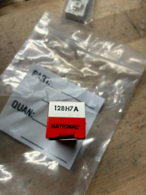 12BH7A NATIONAL ELECTRONICS FIREYE 26RJ8 6058 TUBE NEW