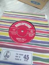 DUANE EDDY-CARAVAN(PART 1).UK 1961 PARLOPHONE LABEL 45 IN REPRO Co SLEEVE