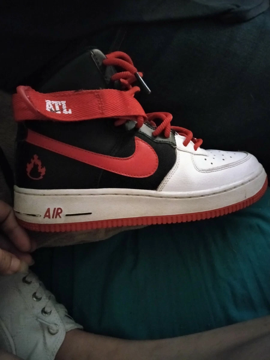 Nike air force top 1 atlanta away