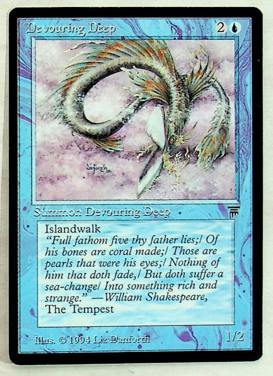 Flash Flood - Legends Edition - 1994 - Magic The Gathering