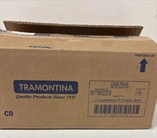Tramontina Covered Sauce Pan Stainless Steel Tri-Ply Clad 2 Qt, 80116/022DS