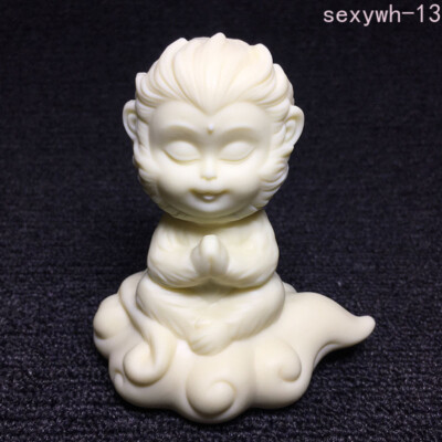 Monkey King Character Decoration Statue Modern Art Hand-carved Home Living Room