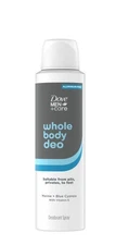 Dove Men+Care Whole Body Deodorant Marine + Blue Cypress Vitamin E 72 Hour Odor
