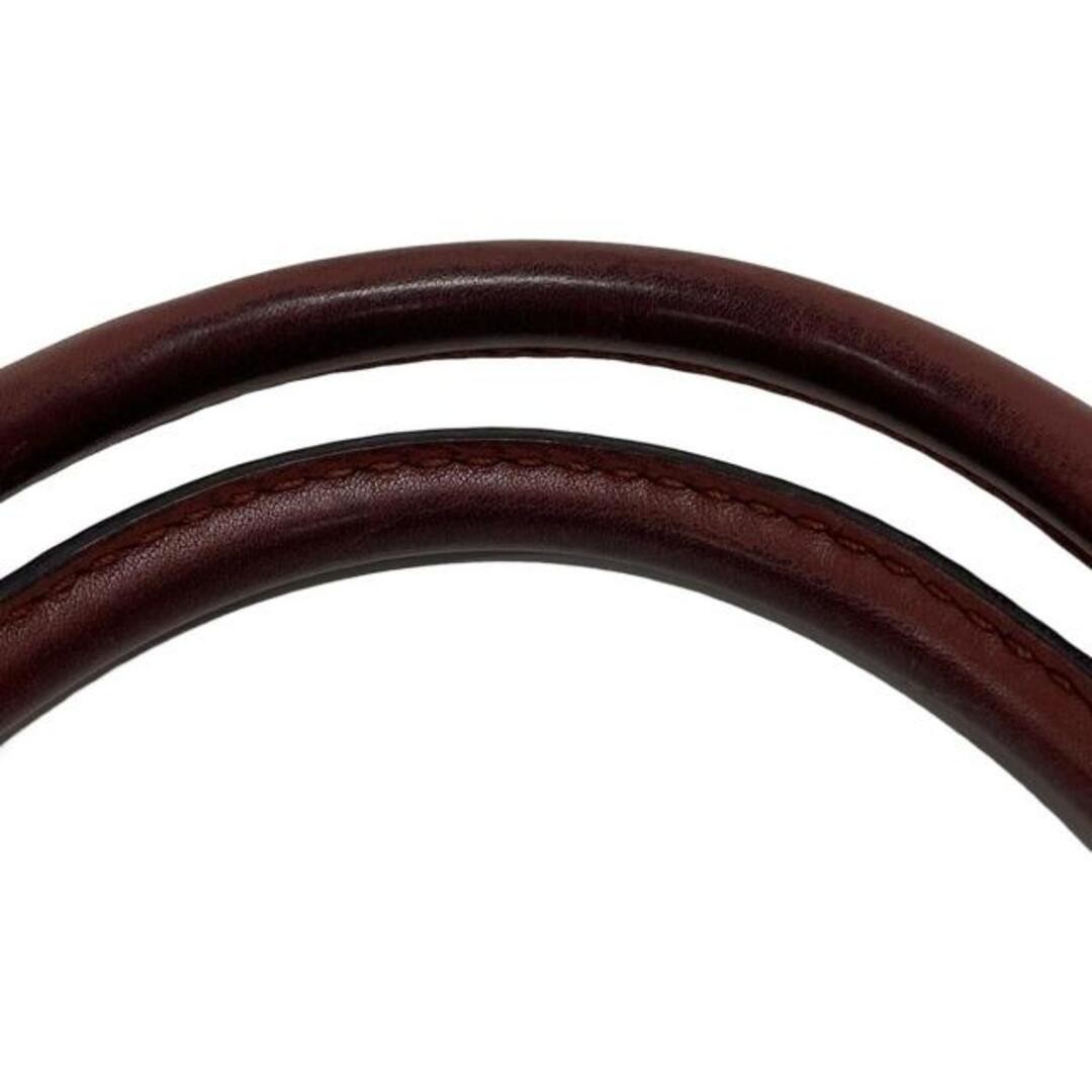 Gucci Sookie Diamante Tote Bag Beige Black Bordeaux Leather Used thumbnail 10