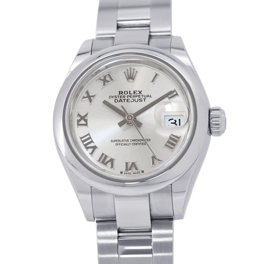 Rolex — ROLEX Lady-Datejust 28mm Stainless Steel Silver Dial 279160