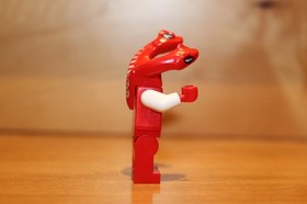 LEGO Ninjago Fangdam red two headed snake minifigure 9571 9445 9457