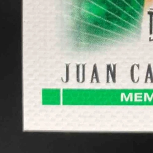 Juan Carlos Navarro 2007-08 Topps Triple Threads Emerald RC /33 #116 Grizzlies - Image 4 of 4