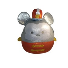 Squishmallows Disney 100 Band Leader Mickey Mouse Plush Silver Red 14 Inch NWT