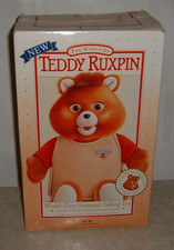 Teddy Ruxpin 1990  Tapes  Books  Instructions  Box -Working Condition 