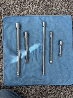 #ad Extension Set CARLYLE NAPA. Qty 2 1 2 Drive. 3 3 8ths Drive $25.00