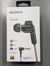 SONY XBA-N3BP High-Resolution Black In-Ear Canal Earphones  Used