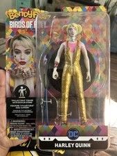 Harley Quinn DC Comics Figure Bendyfigs Birds Of Prey Noble Toys New Sealed Rare
