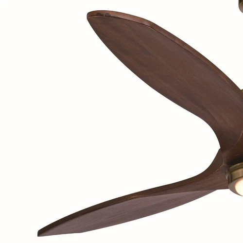 Curtiss 1-Light Ceiling Fan in Mid-Century Modern Style 16.25 Inches Tall and 52 - Picture 8 of 11