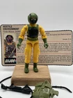 GI Joe 1985 Airtight, complete with file card
