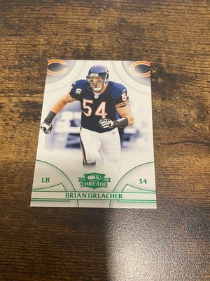 2008 Donruss Threads Green Century Proof /200 Brian Urlacher #6 HOF