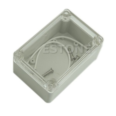 DIY Junction Box for w/Clear Cover Electronic Project Instrument for Case Waterp