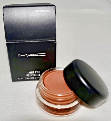 MAC Pro Longwear Paint Pot    Groundwork    5 g / 0.17 oz NIB Discontinued