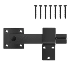 6" Barn Door Flip Latch, Sturdy Farm Flip Fence Gate Latch Iron Hardware, Gat