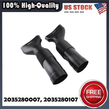 For Mercedes C320 C240 2001-2005 Set of 2 Air Cleaner Intake Duct Tube Hose