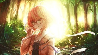 Anime Kyoukai No Kanata Kuriyama Mirai 11x17 Poster