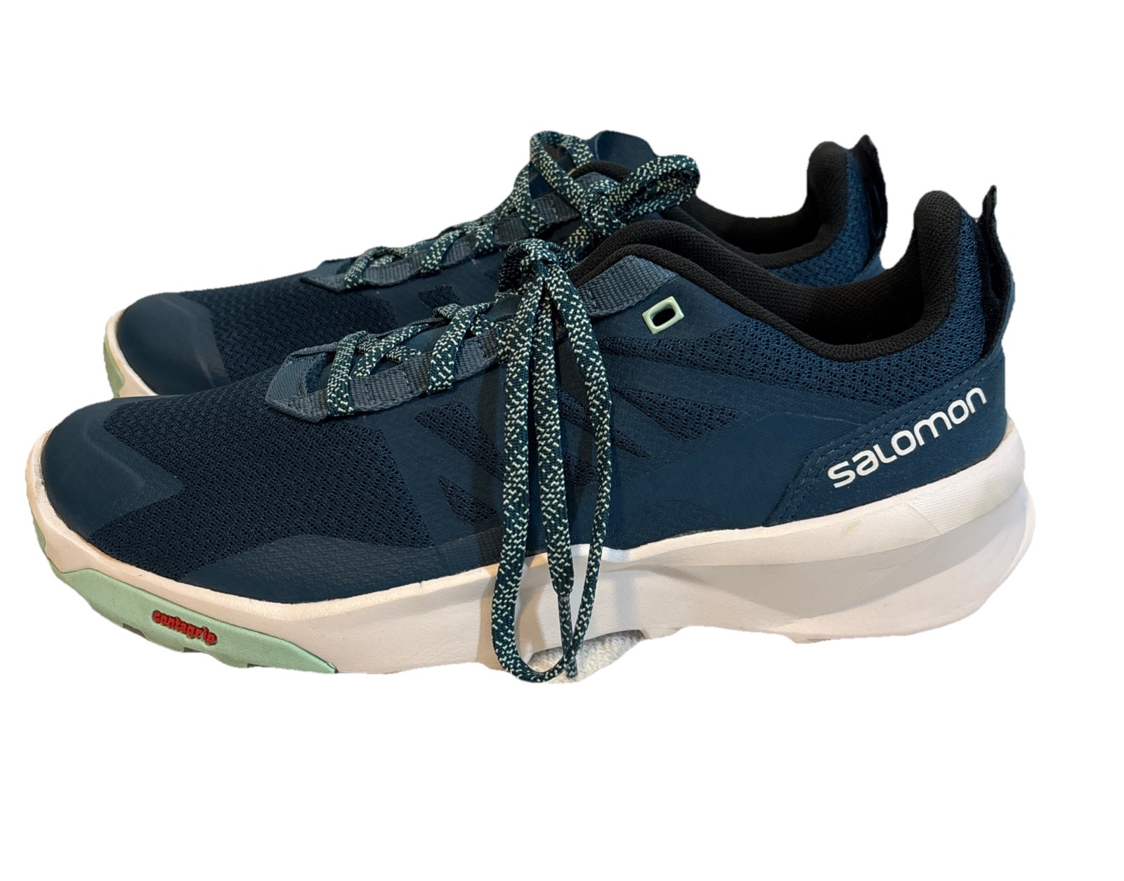 Scarpe sneakers donna Salomon Patrol escursionismo trail blu corsa 416776 taglia 8 5