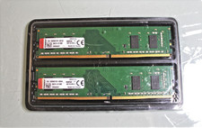 2x 4 GByte RAM DDR4 Kingston ValueRAM KVR24N17S6/4 2400MHz PC4-19200 CL17