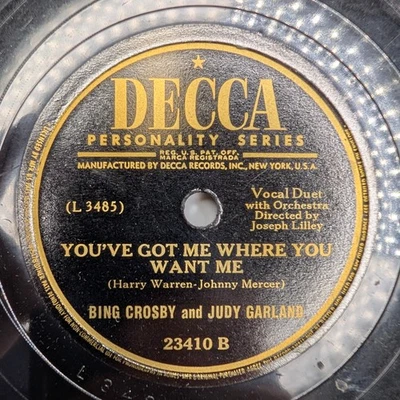 Bing Crosby 78 RPM Pop Vinyl Records for sale | eBay