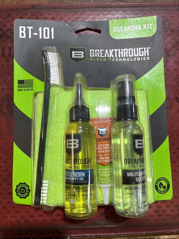 Breakthrough Cleaning Kit Firearms Cleaning