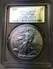 2022 .999 Silver American Eagle - PCGS MS70 FDOI First Day of Issue