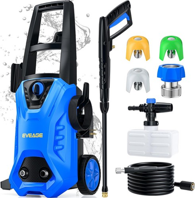 #ad 4200 PSI Electric Pressure Washer EVEAGE 2.8 GPM Foam Cannon $359.99