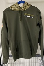 Nike NFL Dallas Cowboys Salute To Service Pullover Hoodie Dri Fit Youth Medium