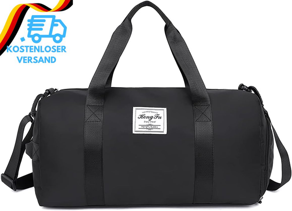 Sporttasche Damen & Herren Mit Schuhfach Und Nassfach, Wasserdichte Reisetasche-image