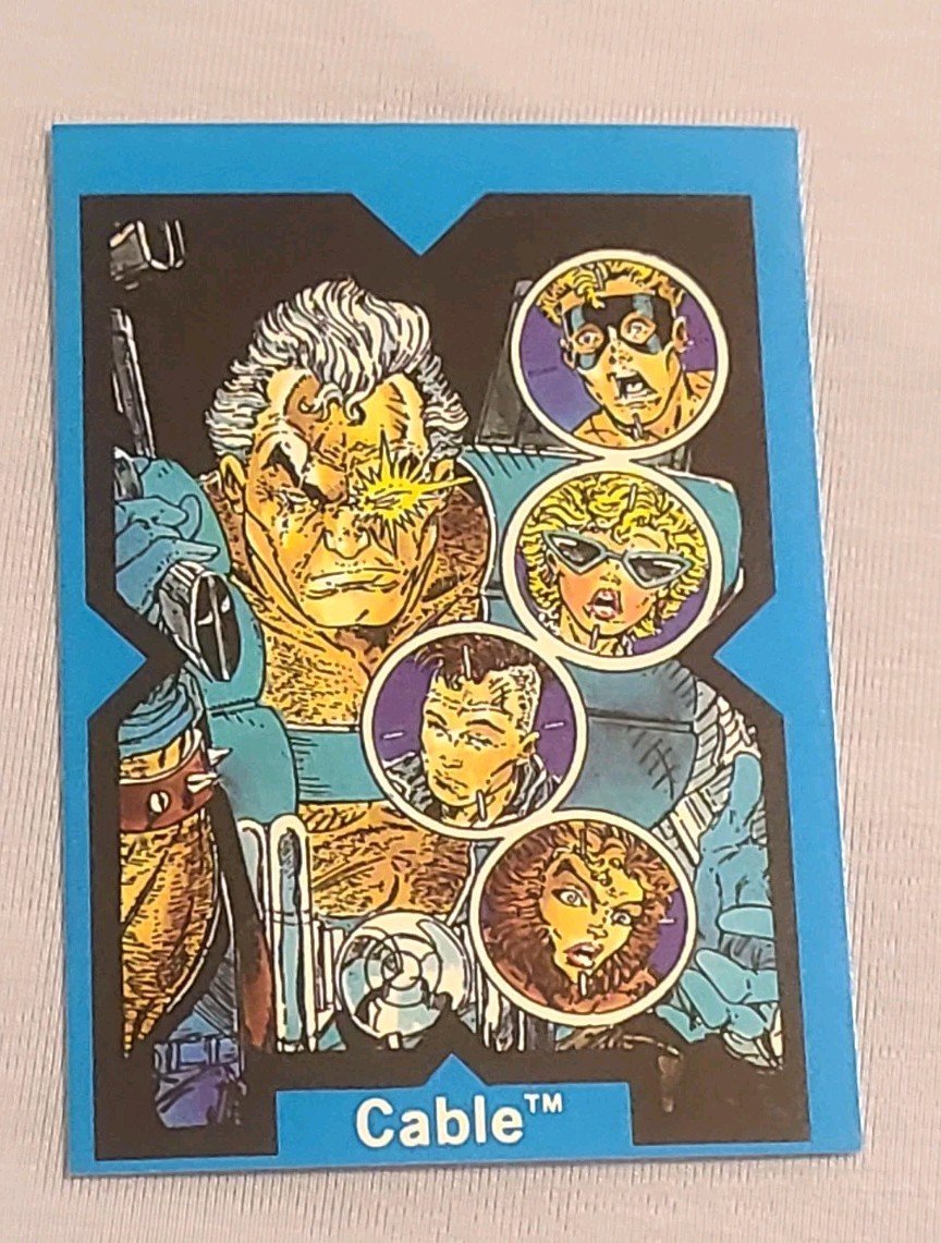 1991 Comic Images X-Force #8 Cable