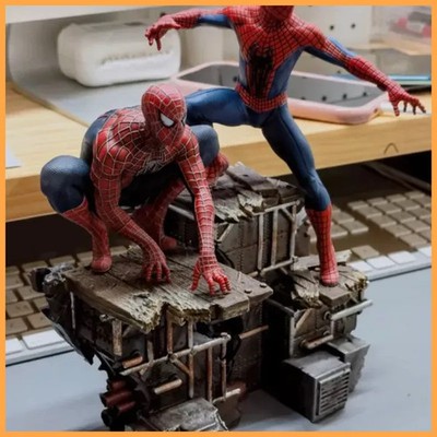 Spider-Man No Way Home Figur, Spider-Man-Klassiker-Posen