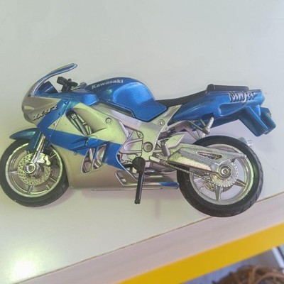 Mini bike Kawasaki Ninja Kawasaki ZX9-2 Blue with stand | eBay