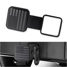 Us Flag Tow Hitch Cover 2 Inch Square Mouth Rubber Recei Color Us Flagblack