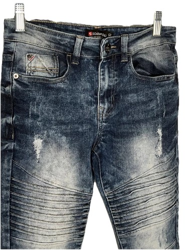 Boys Distressed South Pole Jeans Sz 10 - Picture 5 of 10