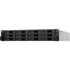 Synology SA3410 12-Bay 2U Rackmount NAS Enclosure, Intel Xeon D-1541 CPU, Diskle