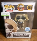 Funko Pop Rocks Guns And Roses Duff McKagan #403 Funko Exclusive With Protector