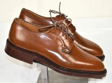 Worn?  $1270 CHURCH'S Shannon Custom Grade Sandalwood Polished Binder SHOES 7 D